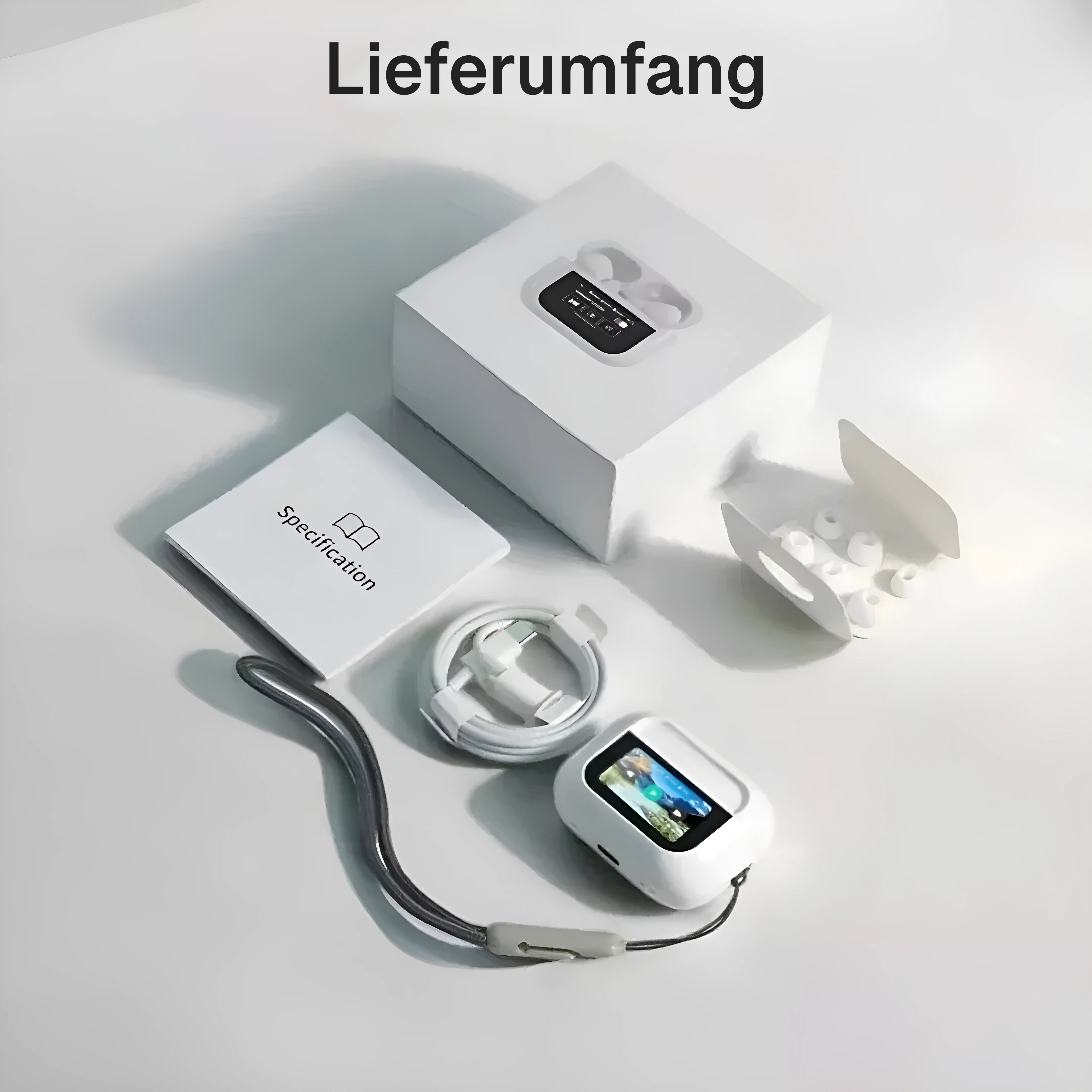 TouchPods Pro – True Wireless In-Ear Kopfhörer mit Touchscreen & ANC