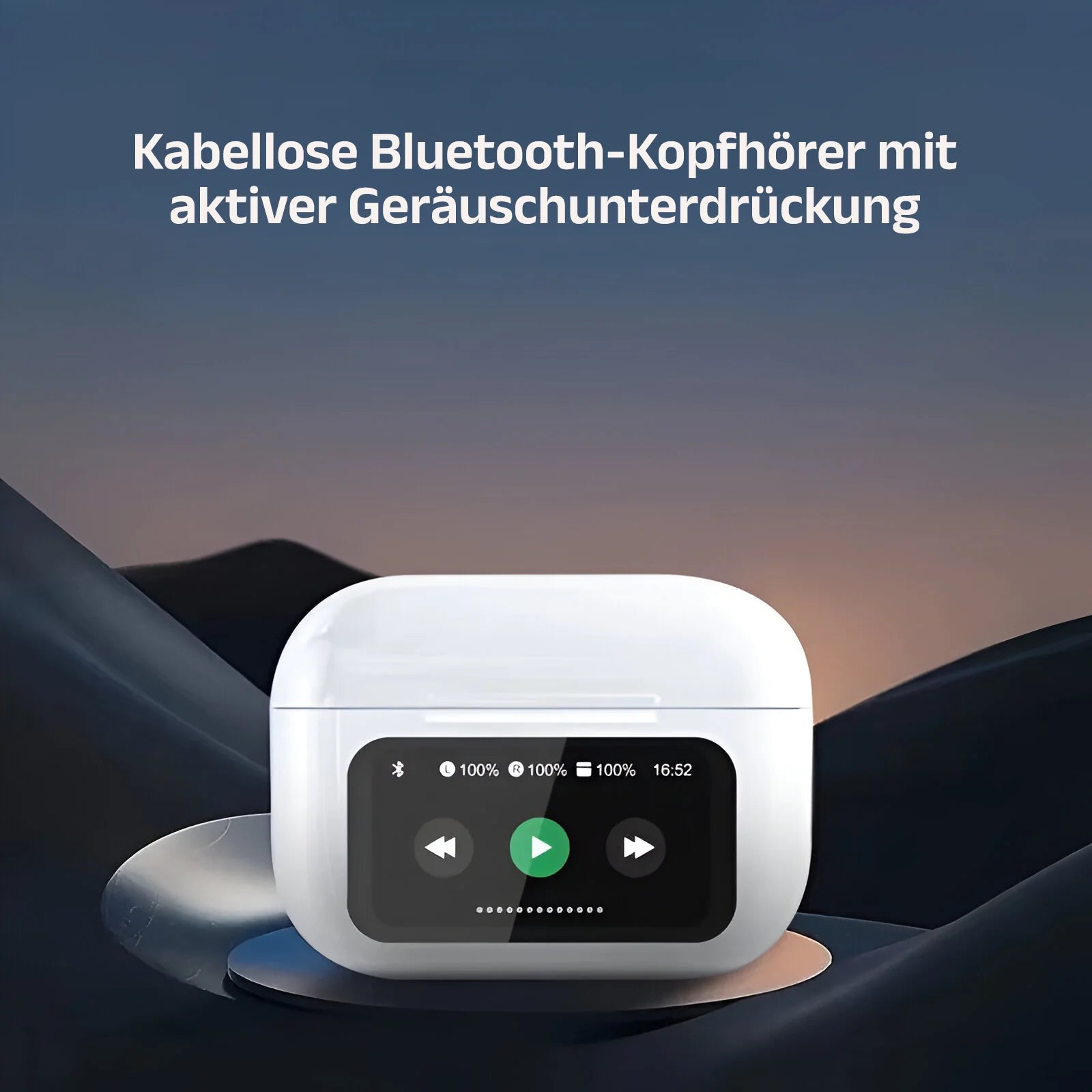 TouchPods Pro – True Wireless In-Ear Kopfhörer mit Touchscreen & ANC