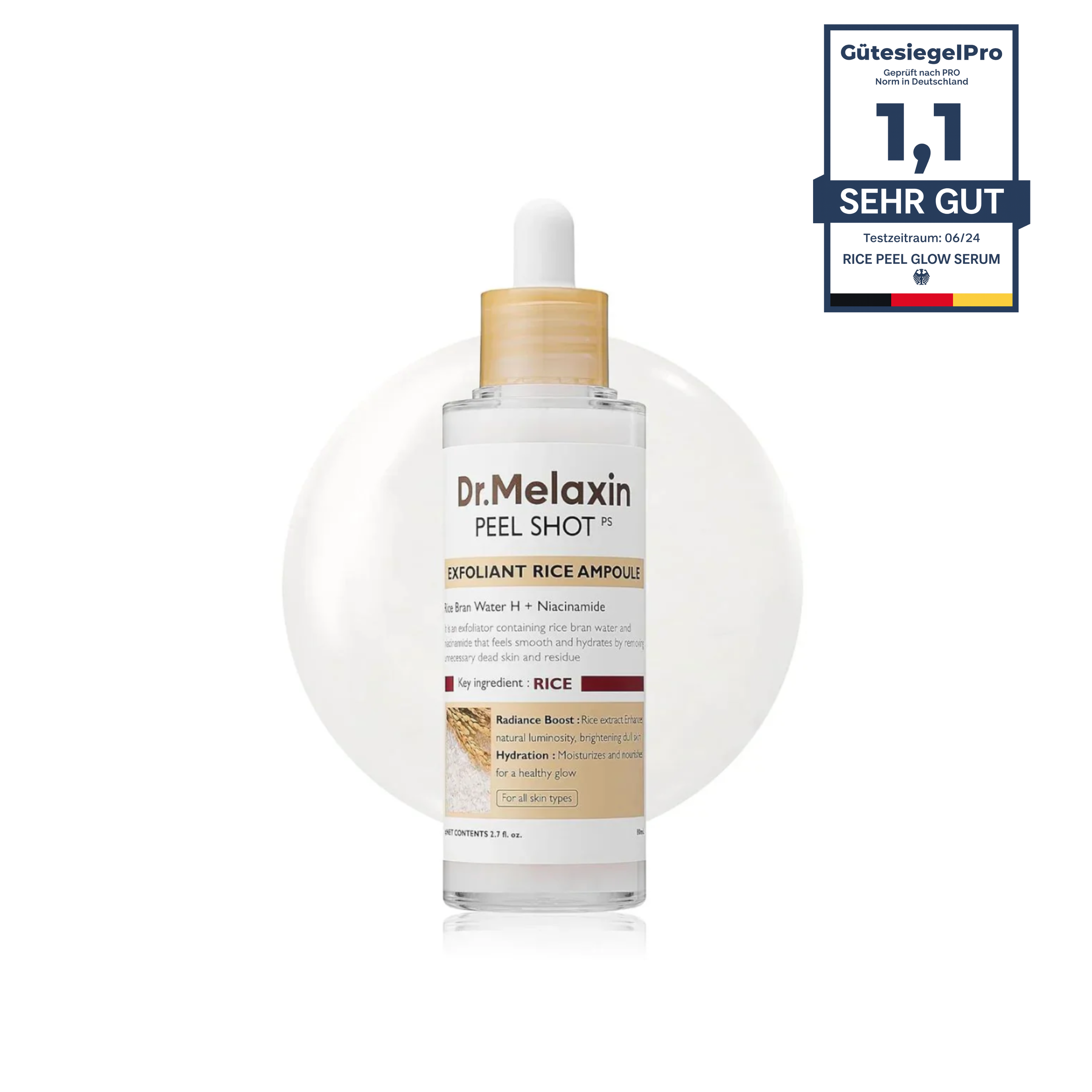 Rice Peel Glow Serum Influencer