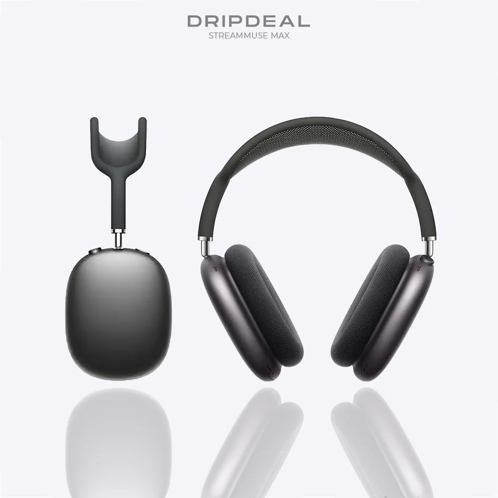 StreamMuse Max Neue Generation – Over-Ear Bluetooth Kopfhörer mit ANC